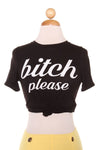 Black Graphic Tee B**** Please