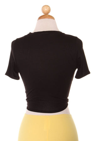 Black Graphic Tee B**** Please