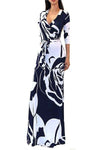 Goddess Wrap Maxi Dress