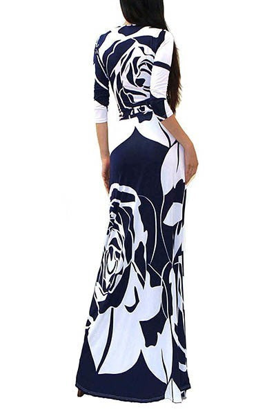 Goddess Wrap Maxi Dress