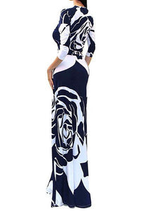 Goddess Wrap Maxi Dress