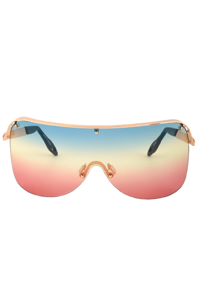 RIDER OVERSIZED RIMLESS SUNNIES