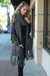 Goddess Chunky Scarf (Grey)