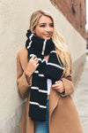 Goddess Horizontal Scarf (Black)