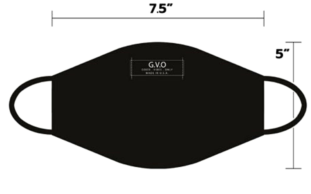 GOOD VIBES ONLY (GVO) MASK